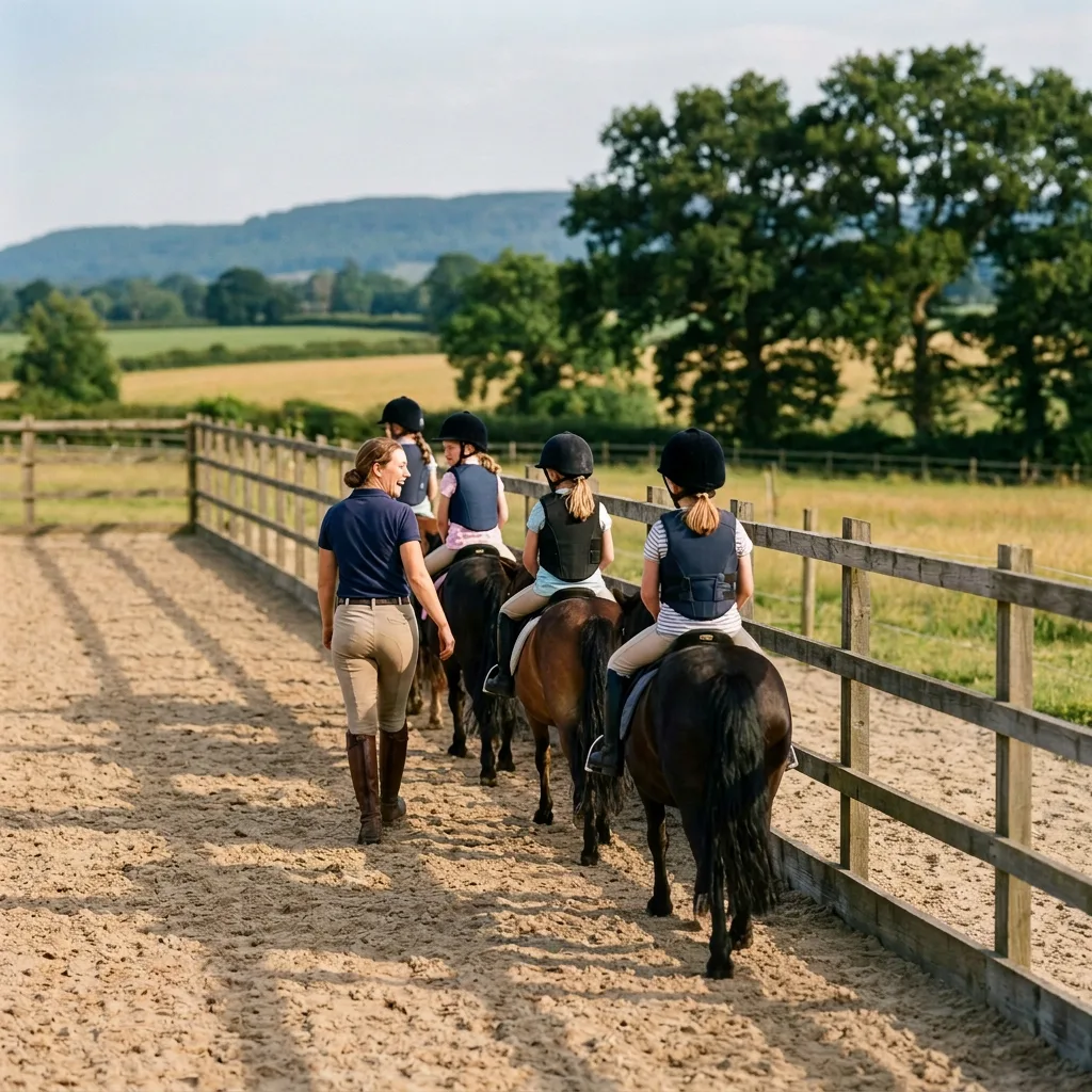 Cours de poney à Cruzilles-lès-Mépillat, Ain
